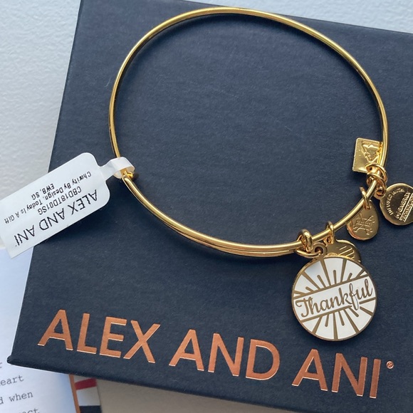Alex and Ani Jewelry - NEW- Alex and Ani bracelet “ thankful”